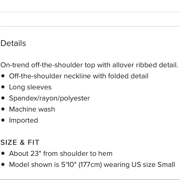 BNWOT✨Free People Off-Shoulder Top - Picture 3 of 5